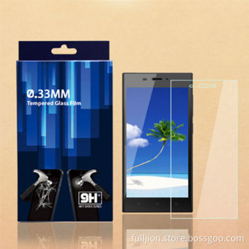 Glass screen protector for Xiaomi Mi3, anti-fingerprint oil coating